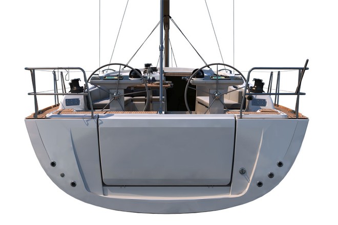 Vision 42 transom © SW